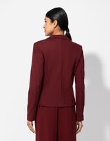 &Scaron;varkas - Sagų juostelė - tamsiai raudonas