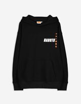 Mikina s kapucňou - Naruto - cierna