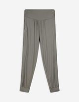 Jogger pants - Viscosemix - donkergroen