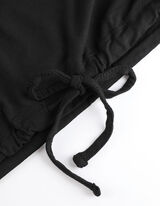 Shirt - Koord - zwart