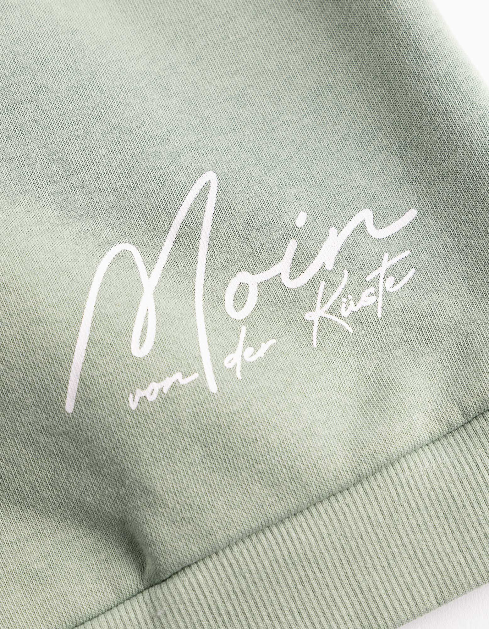 Sweatshirt - Print - Hellgr&uuml;n