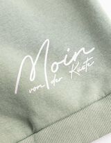 Sweatshirt - Print - Hellgr&uuml;n