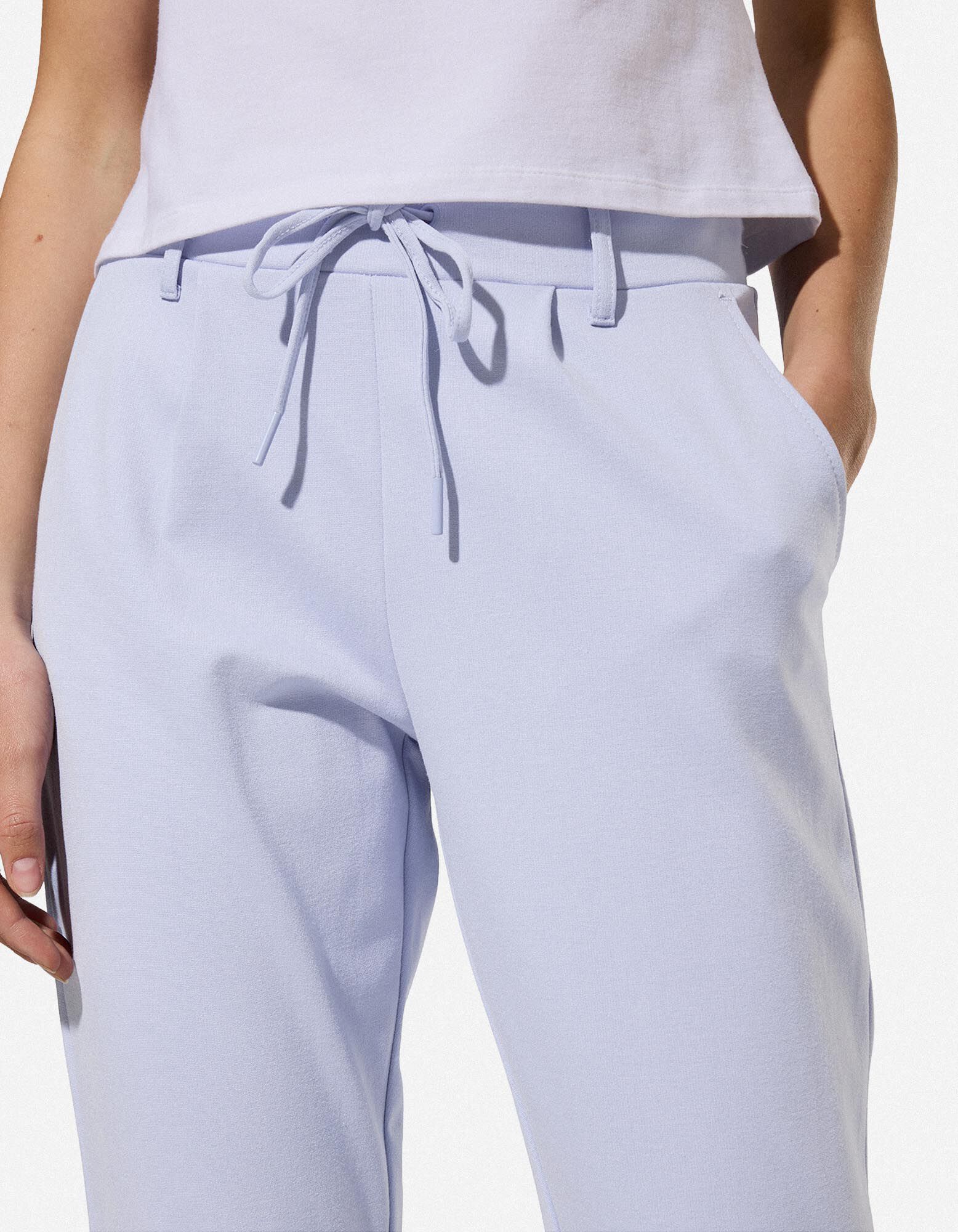 Pantalon - Coupe Regular Fit - bleu clair