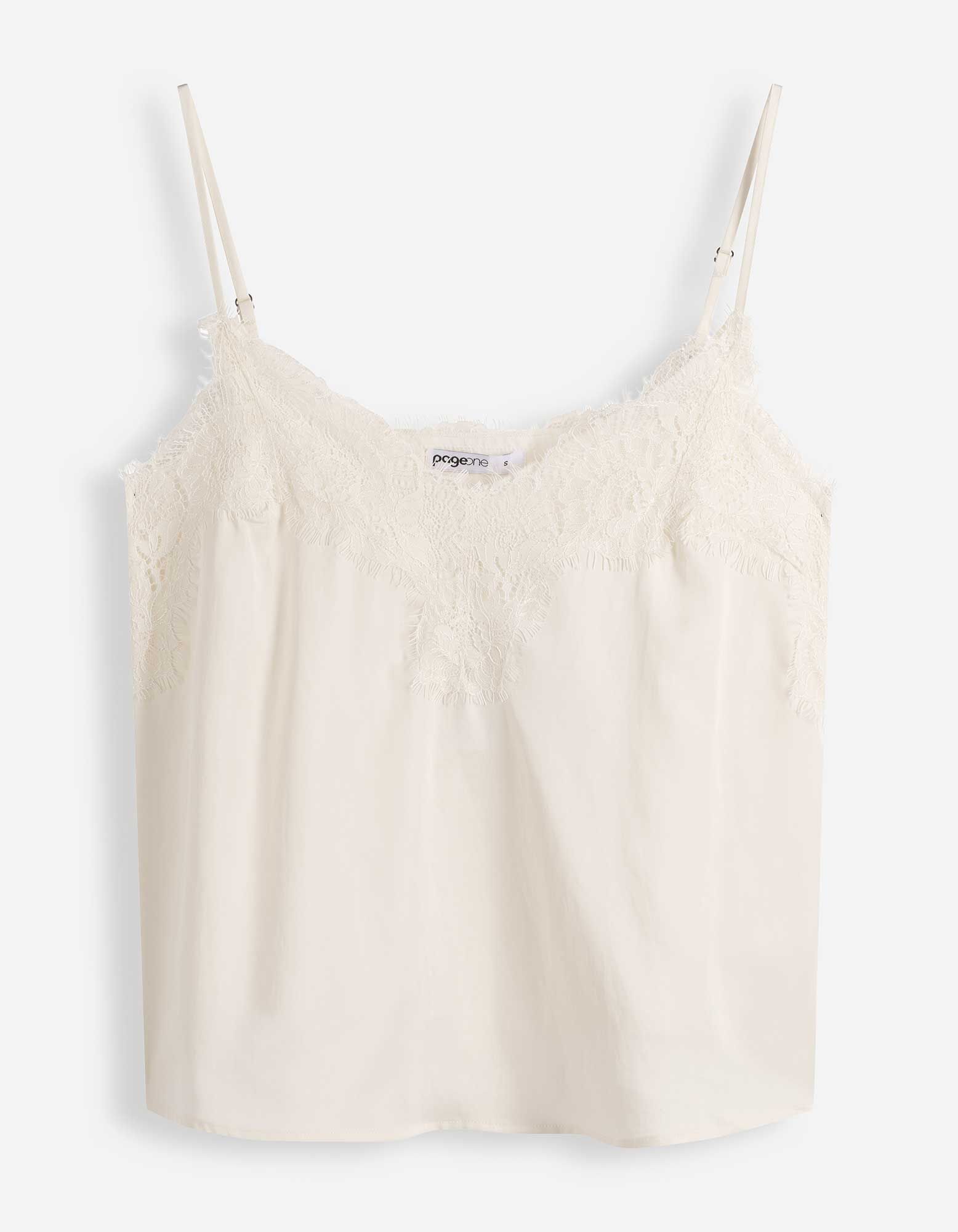 Top - einfarbig - Wei&szlig;