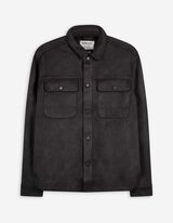 Hemd - einfarbig - dunkelgrau