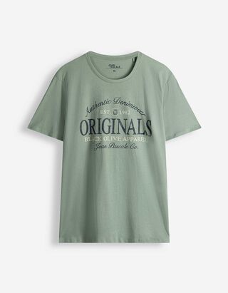 T-Shirt - Frontprint - hellgr&uuml;n