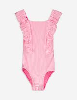 Badpak - Strepen - pink