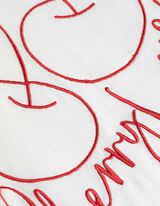 T-shirt - Borduursels - wit