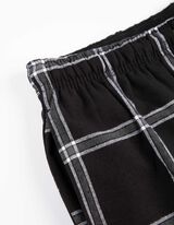 spodnie od piżamy - bawełna - czarny