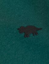 Hoodie - einfarbig - dunkelgrün