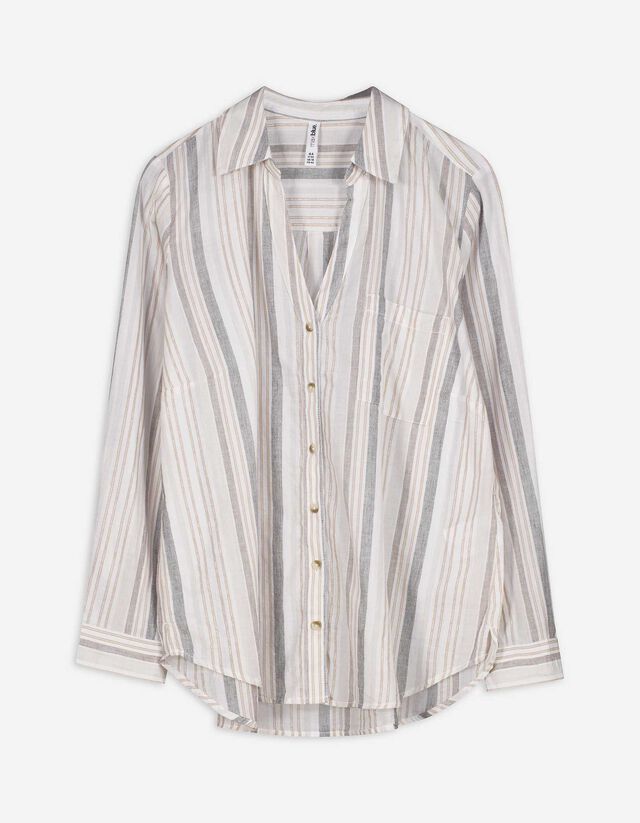 Bluza - Pruge - bela