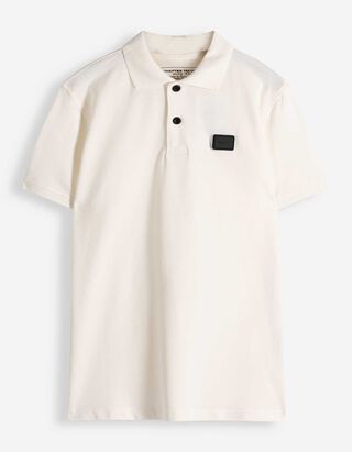Poloshirt - Piqu&eacute; - wei&szlig;