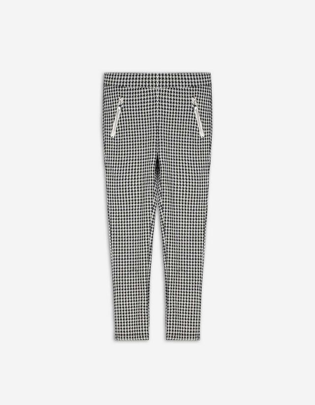 Legging - Cipzáros - feher