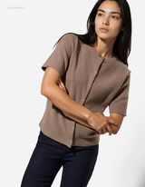 Cardigan - Knopfleiste - braun