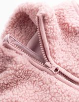 Weste - Teddyfell - Rosa