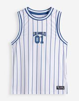 Tanktop - Mesh - wei&szlig;