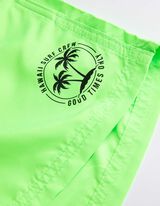 Plavky - Nápis - zelena