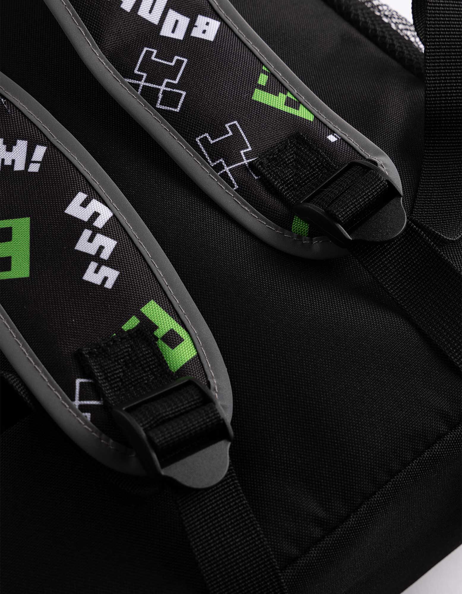 Rucksack - Minecraft - Gr&uuml;n