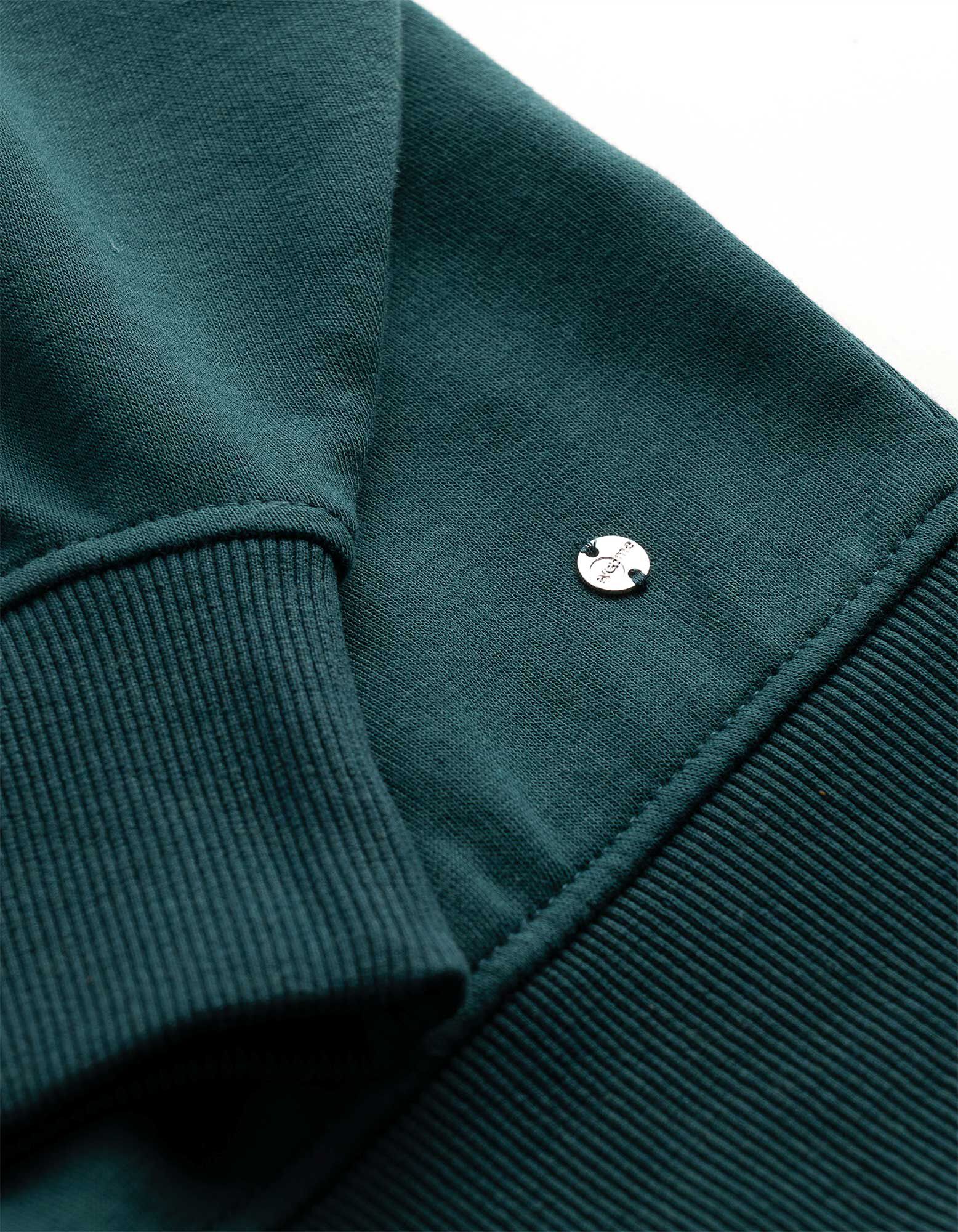Sweatshirt - Oversized Fit - Petrol