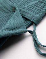 Hemd - Musselin - dunkelgr&uuml;n