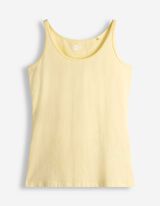 Top - Stretchanteil - hellgelb