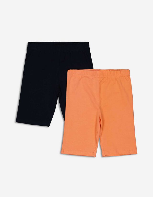 Pantaloncini da ciclista - Confezione doppia - arancione