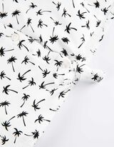 Camicia blusata - Con nodi - bianco