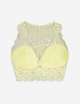 Bustier - Coppe imbottite - giallo chiaro
