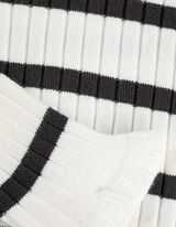 Megztinis - Mezginys stulpeliu - baltas