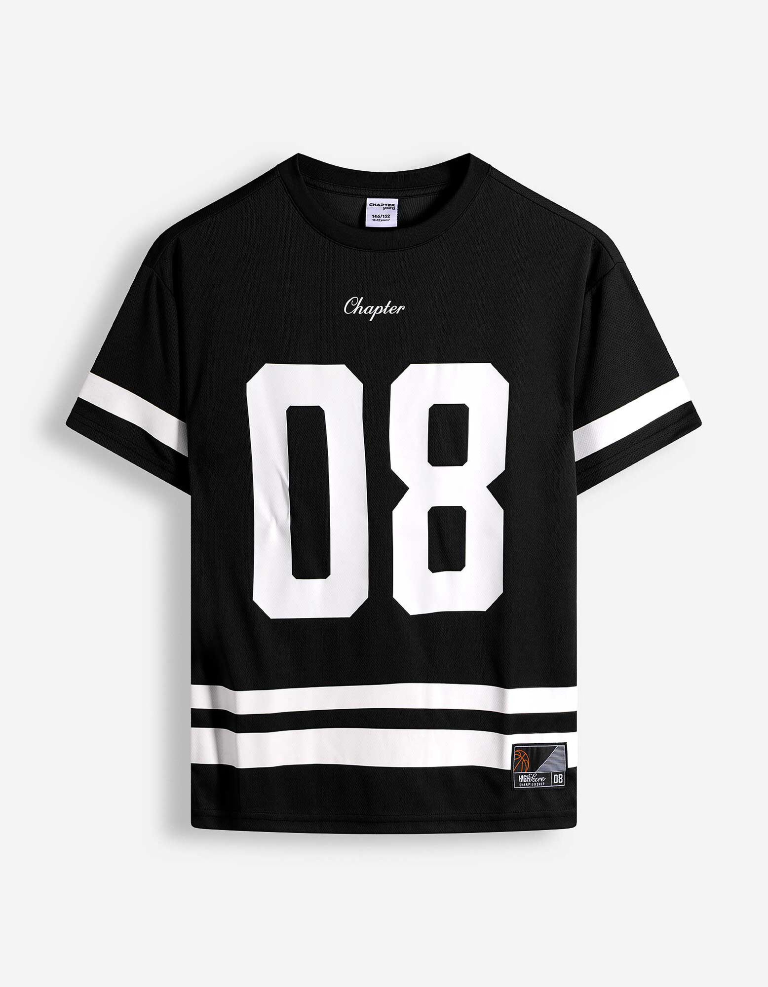 Tričko - S&iacute;ťovina - Čern&aacute;