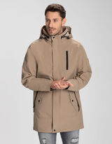 Herren Parka - Abnehmbare Kapuze