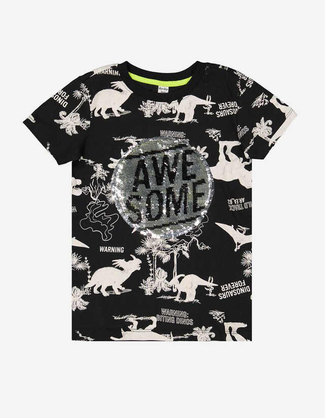 T-Shirt - Wendepailletten