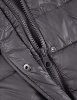 Dygsniuota liemenė - Relax Fit - tamsiai pilkas