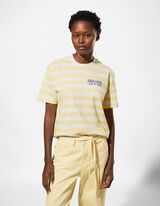 T-Shirt - Frontprint - gelb