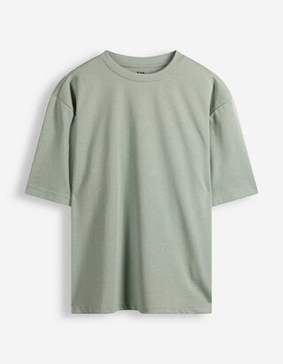T-Shirt - Oversized Fit - Petrol