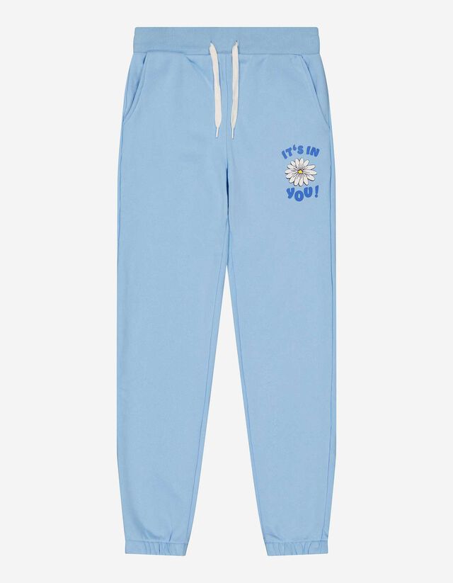 Pantaloni jogging - Imprimeu - Albastru