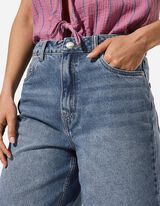 Bermuda  - Relaxed Fit - blau