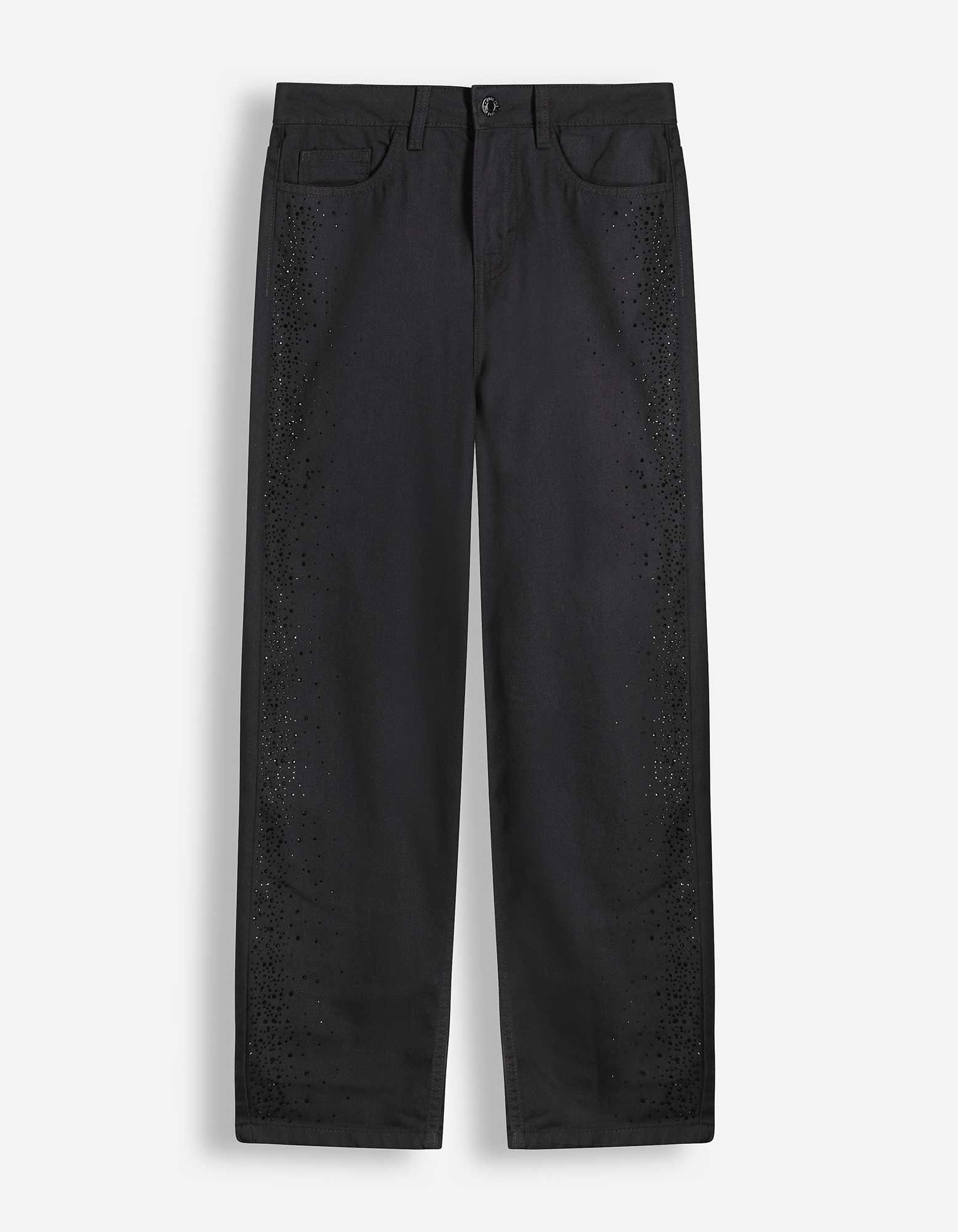 Basic Jeans - Balloon Fit - Schwarz