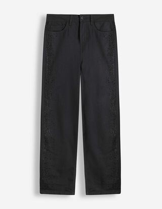 Basic Jeans - Balloon Fit - Schwarz
