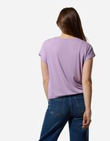 T-Shirt - Knotendetail - Pink
