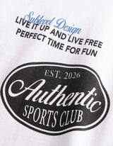 T-Shirt - Allover-Print - wei&szlig;