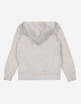 Kapucnis felső - Nyomott minta - vilagos szurke