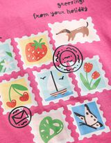 T-Shirt - Frontprint - Pink