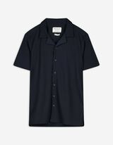 Poloshirt - einfarbig - dunkelblau