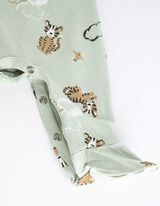 Set van shirt en broek - Print all-over - turkoois