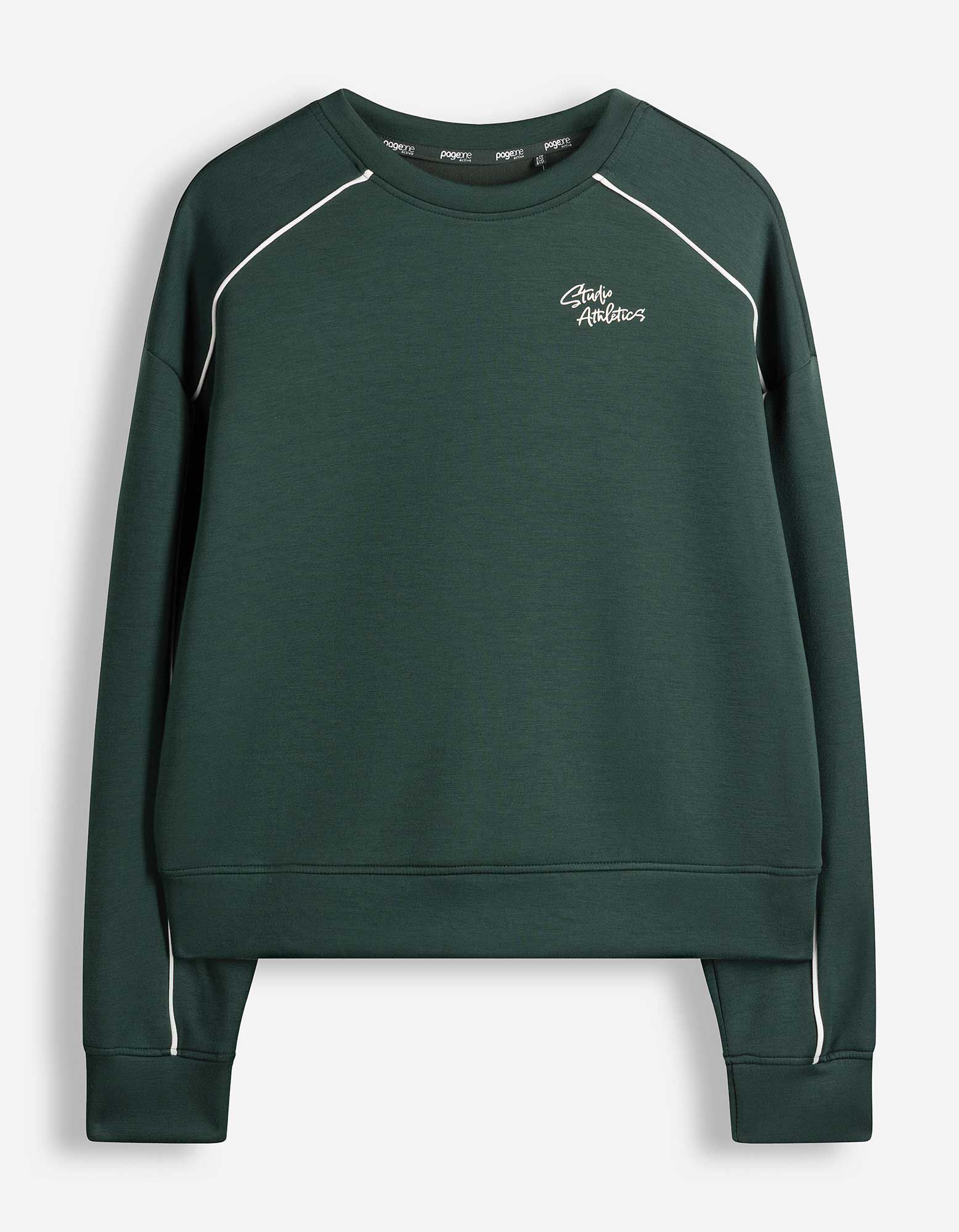 Sweatshirt - Duiken - Donkergroen