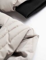 Parka - Rezistent la apă - Gri deschis