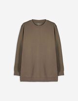 Sweatshirt - einfarbig - hellbraun