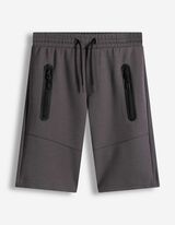 Bermudy  - Relaxed Fit - tmavoseda