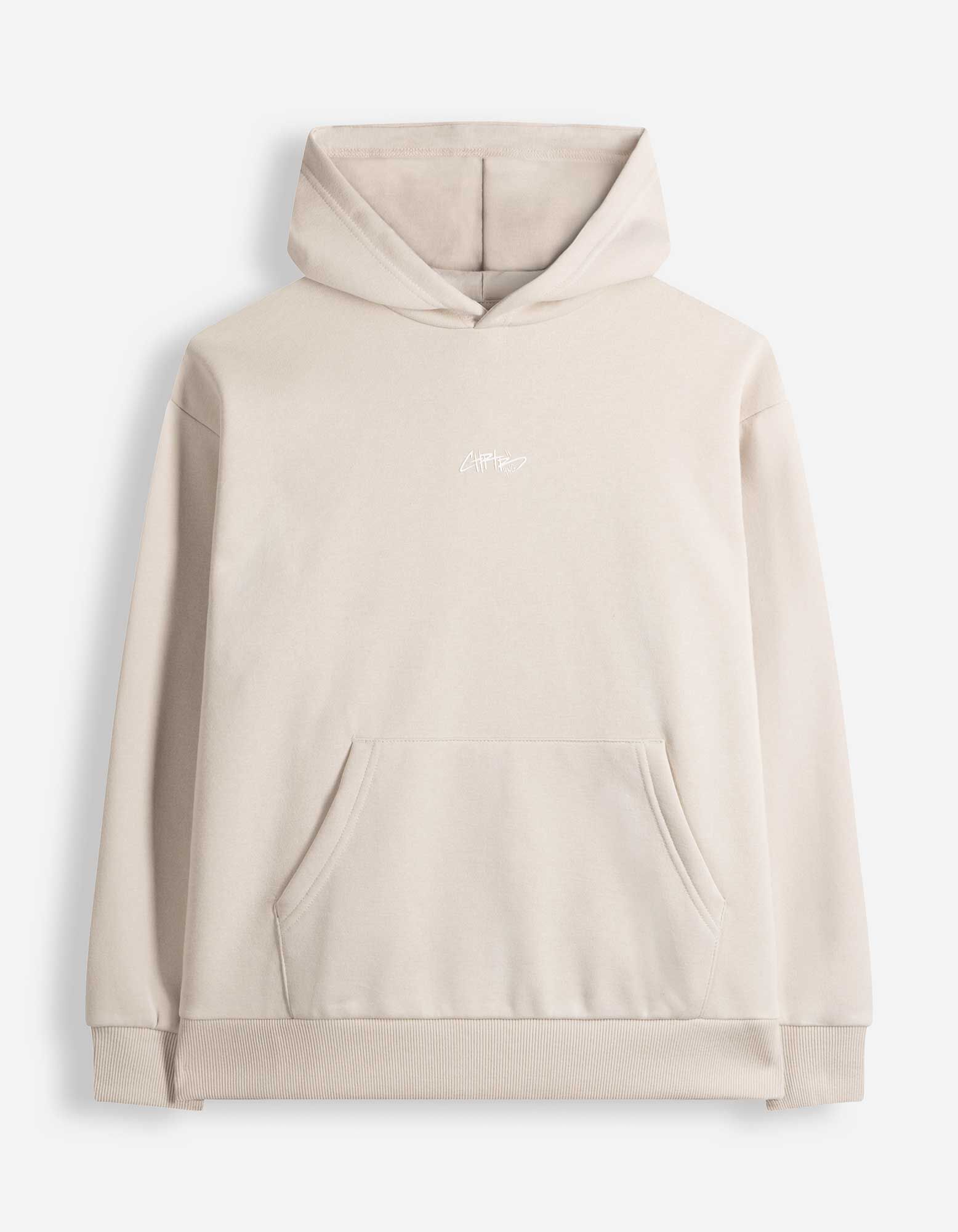 Hoodie - Oversized fit - Lichtgrijs